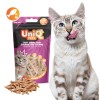 Uniq 50gr Λιχουδιά για Γάτες Μαλακές Λωρίδες με Σολομό και Ταυρίνη