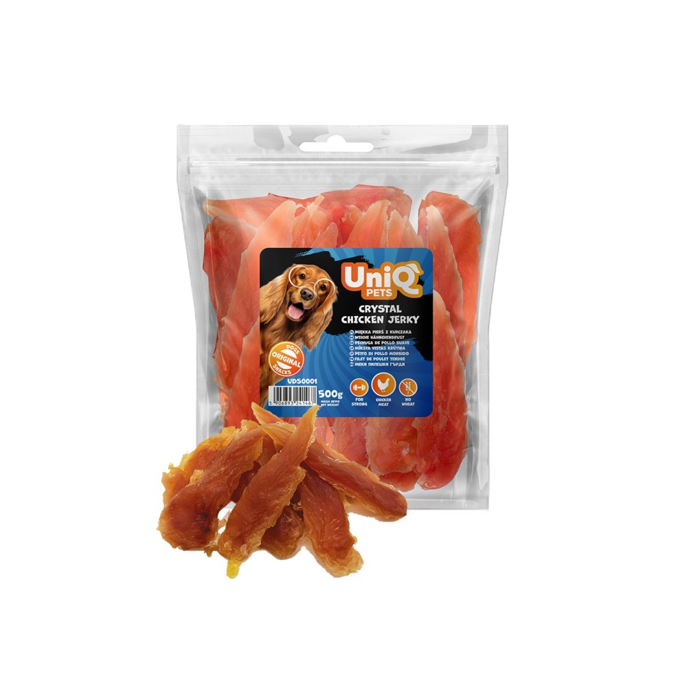 Uniq 500gr Λιχουδιά για Σκύλους Κομμάτια Κοτόπουλου