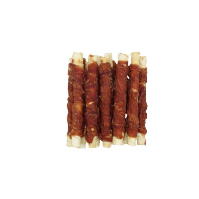 Uniq 500gr Λιχουδιά για Σκύλους Στικς από Δέρμα Τυλιγμένα με Πάπια 17εκ