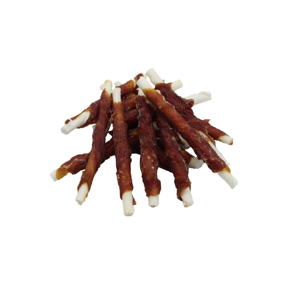 Uniq 500gr Λιχουδιά για Σκύλους Στικς με Δέρμα Τυλιγμένο με Πάπια