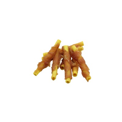 Uniq 500gr Λιχουδιά για Σκύλους Σωλήνες Γλυκοπατάτας Τυλιγμένοι με Κουνέλι