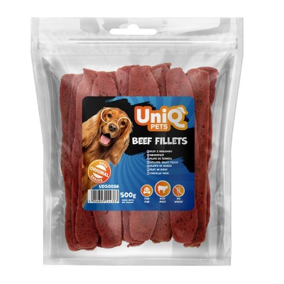 Uniq 500gr Λιχουδιά για Σκύλους Φιλέτα Μοσχαριού