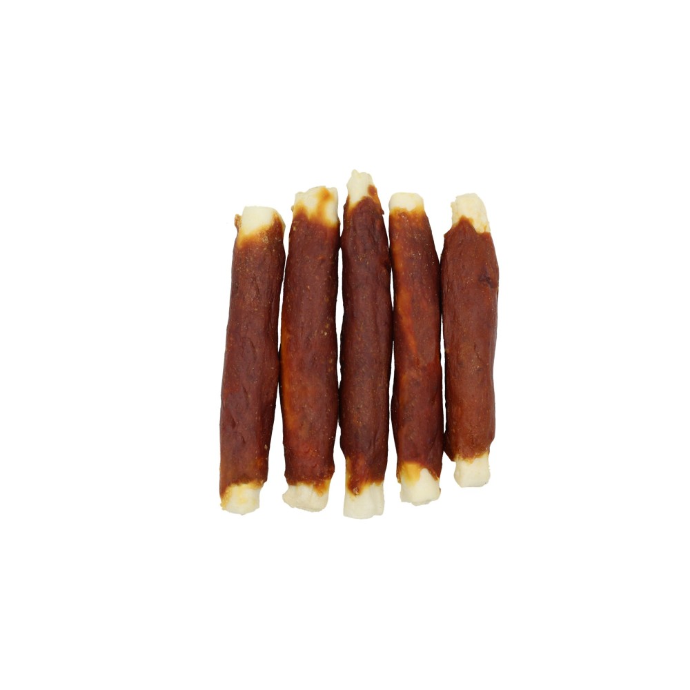 Uniq 500gr Λιχουδιά για Σκύλους Στικς από Χοντρό Δέρμα Τυλιγμένα με Πάπια