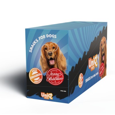Uniq 80gr Λιχουδιά για Σκύλους Μίνι Ρολάκια με Αρνί και Πόλοκ