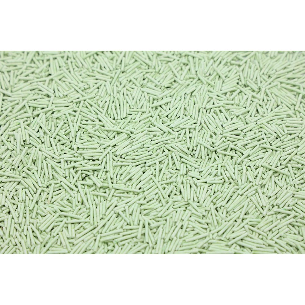 Uniq Βιοδιασπώμενο τόφου 6Lt Άμμος Γάτας GREEN TEA