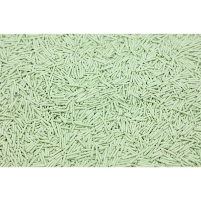 Uniq Βιοδιασπώμενο τόφου 6Lt Άμμος Γάτας GREEN TEA