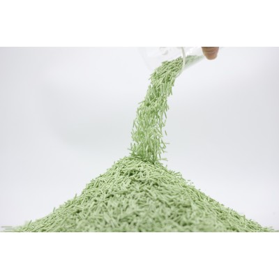 Uniq Βιοδιασπώμενο τόφου 6Lt Άμμος Γάτας GREEN TEA