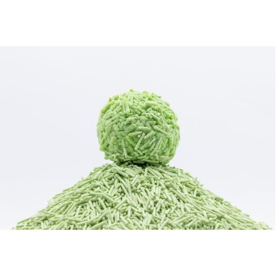 Uniq Βιοδιασπώμενο τόφου 6Lt Άμμος Γάτας GREEN TEA