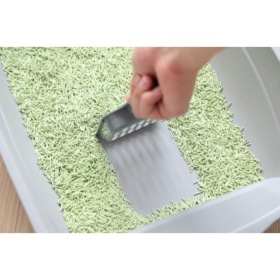 Uniq Βιοδιασπώμενο τόφου 12Lt Άμμος Γάτας GREEN TEA