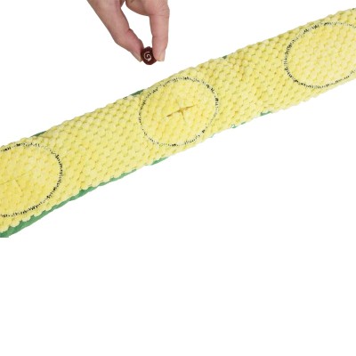 Uniq Λούτρινο Παιχνίδι για Σκύλους Μακρύ Ελαστικό Μασητικό Φίδι Πράσινο