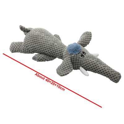 Uniq Παιχνίδι για Σκύλους από Σχοινί Μασητικό Ελέφαντας Γκρι