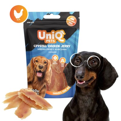 Uniq 250gr Λιχουδιά για Σκύλους Κομμάτια Κοτόπουλου