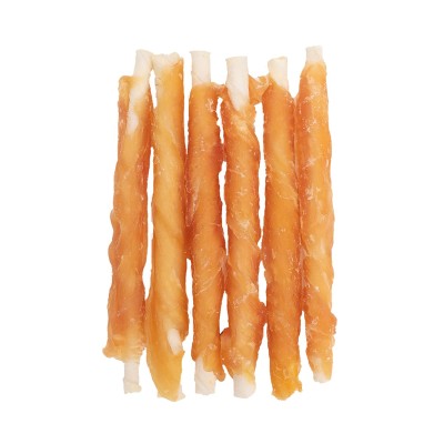 Uniq 250gr Λιχουδιά για Σκύλους Στικς από Δέρμα Κοτόπουλου Τυλιγμένα με Κοτόπουλο