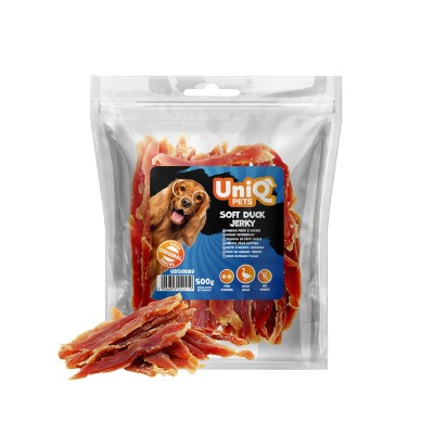 Uniq 500gr Λιχουδιά για Σκύλους Μαλακά Κομμάτια Πάπιας