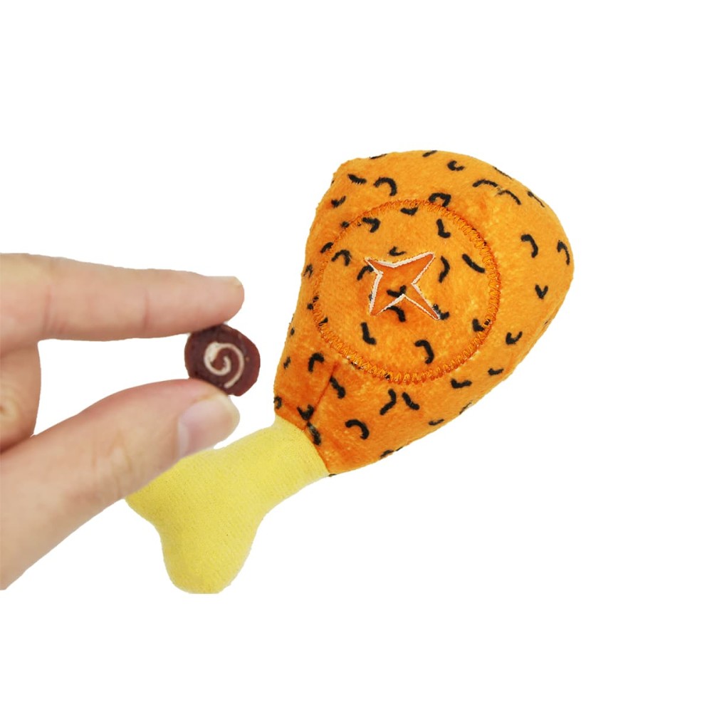 Uniq Λούτρινο Παιχνίδι για Σκύλους Κουβάς Kentucky με Αφαιρούμενα Μπούτια και Σφυρίχτρα