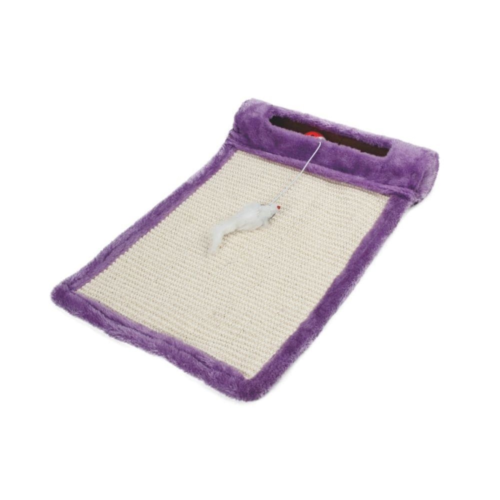 Uniq Λούτρινο Παιχνίδι για Γάτες Ονυχοδρόμιο με Ποντίκι Μωβ