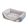 Snappy Κρεβάτι Κατοικιδίων COMFYCORNER Τετράγωνο Γκρι XLarge