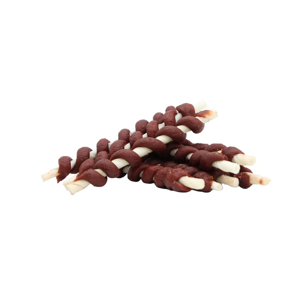 Uniq 500gr Λιχουδιά για Σκύλους Στικς από Δέρμα Τυλιγμένα με Μοσχάρι