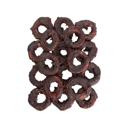 Uniq 500gr Λιχουδιά για Σκύλους με Κρέας Αλόγου σε Δαχτύλιους Κολλαγόνου 5cm