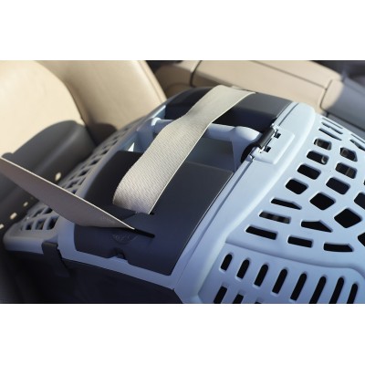 Uniq Pets Κλουβί Μεταφοράς Safeport Avior Χωρίς Bpa (Δισφαινόλη) Γκρι