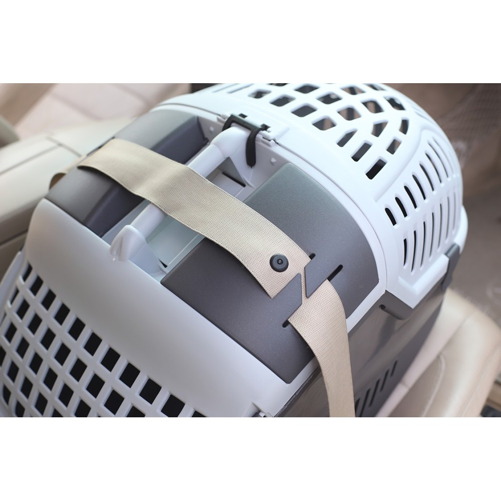 Uniq Pets Κλουβί Μεταφοράς Safeport Avior Χωρίς Bpa (Δισφαινόλη) Γκρι