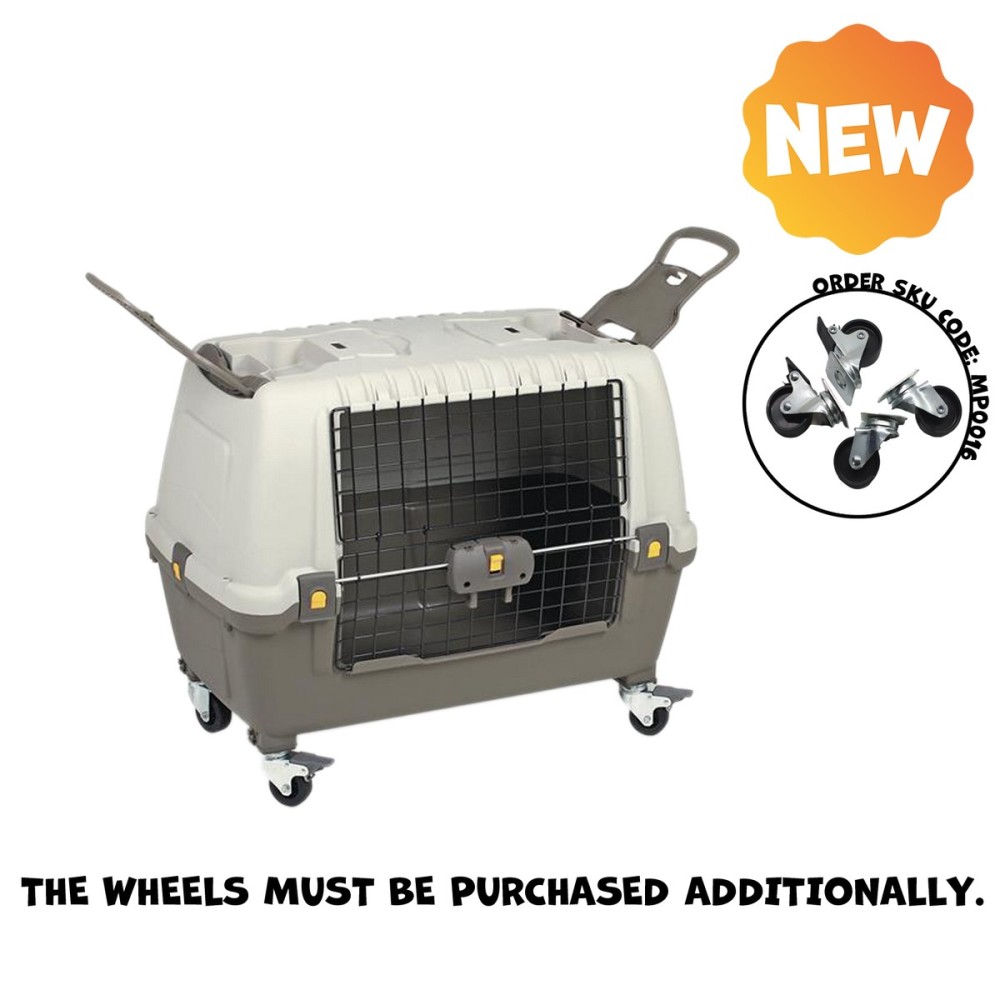 Uniq Pets Κλουβί Μεταφοράς Skudo Car 100 Καφέ