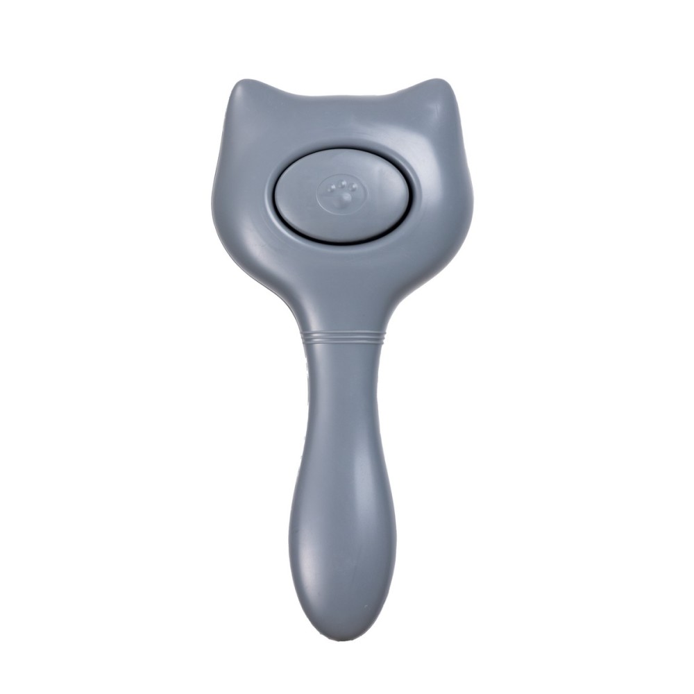 Uniq Pets Χτένα Γάτας Περιποίησης σε Σχήμα Γάτας Γκρι