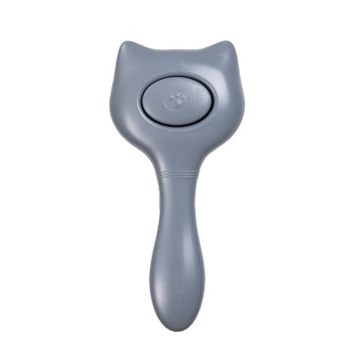 Uniq Pets Χτένα Γάτας Περιποίησης σε Σχήμα Γάτας Γκρι