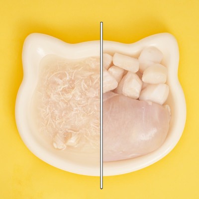 Uniq Yummy Soup 60gr για Γάτες με Κοτόπουλο και Χτένια σε Τασάκι 6τμχ