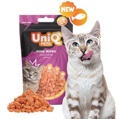 Uniq Mimi 50gr Λιχουδιά για Γάτες Μπουκιές Ψαριού