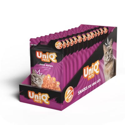 Uniq Mimi 50gr Λιχουδιά για Γάτες Μπουκιές Ψαριού