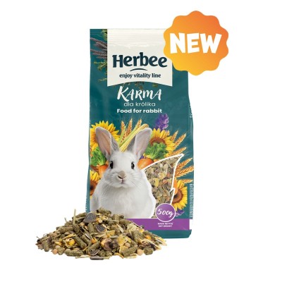 Herbee Rodensroot 500gr Πλήρης Τροφή για Κουνέλι