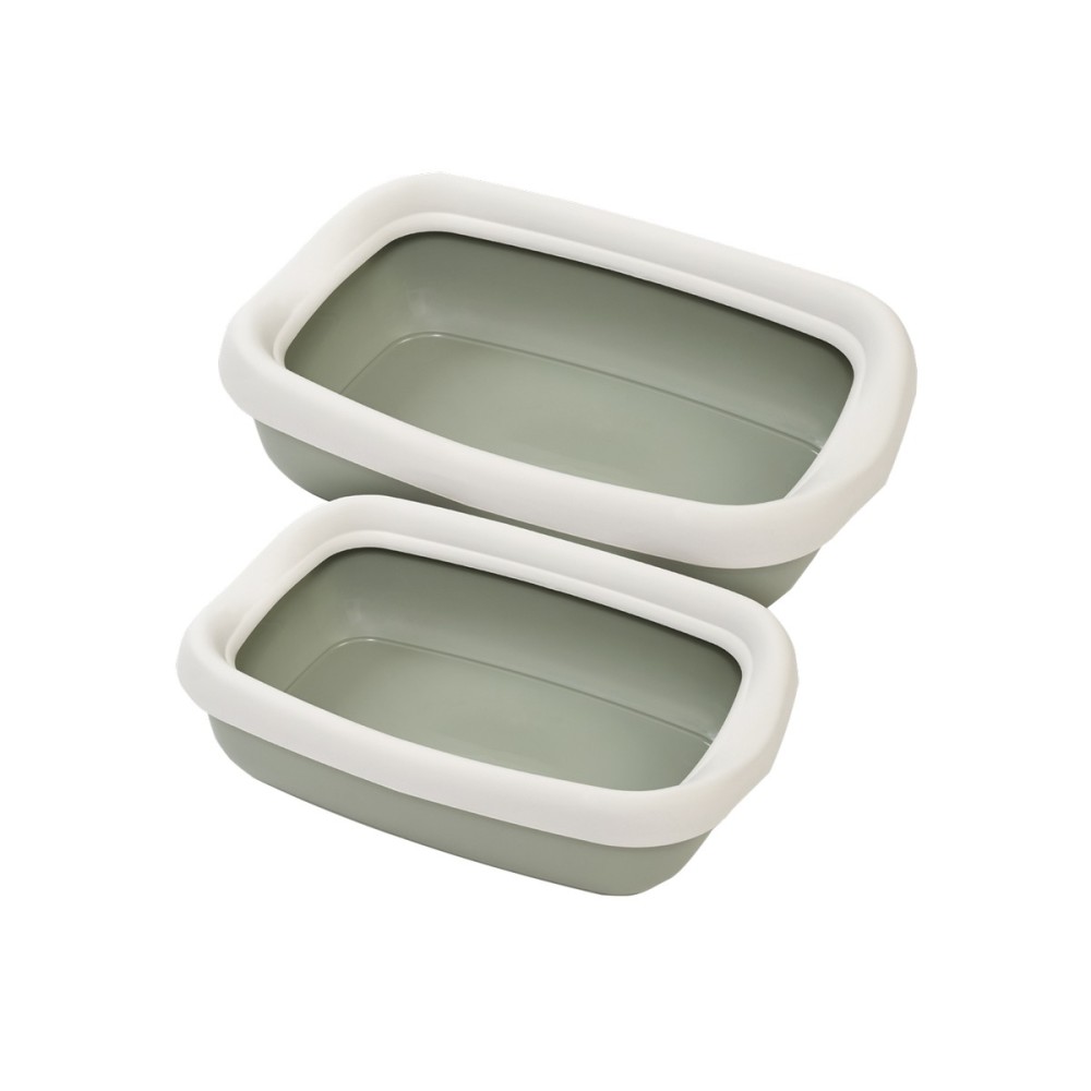 Uniq Λεκάνη Υγιεινής Γάτας Cleanstep Beta Maxi BPA Free Πράσινη 49x39x13cm