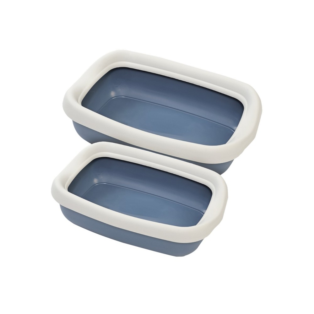 Uniq Λεκάνη Υγιεινής Γάτας Cleanstep Beta Maxi BPA Free Μπλε 49x39x13cm