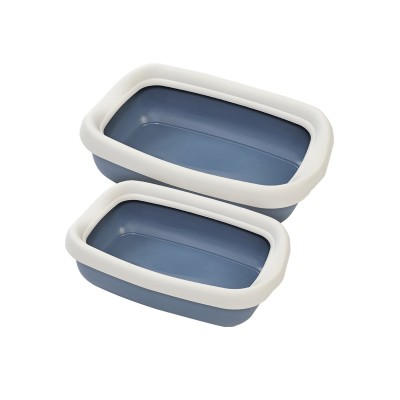 Uniq Λεκάνη Υγιεινής Γάτας Cleanstep Beta Maxi BPA Free Μπλε 49x39x13cm
