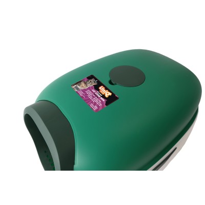Uniq Kittycabin Cosmo Κλειστή Τουαλέτα Γάτας με Φτυαράκι Πράσινη 56x39x40cm
