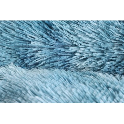Uniq Comfydonut Μπλε Στρογγυλό Κρεβάτι Κατοικιδίων 60x60x15cm έως 9kg medium