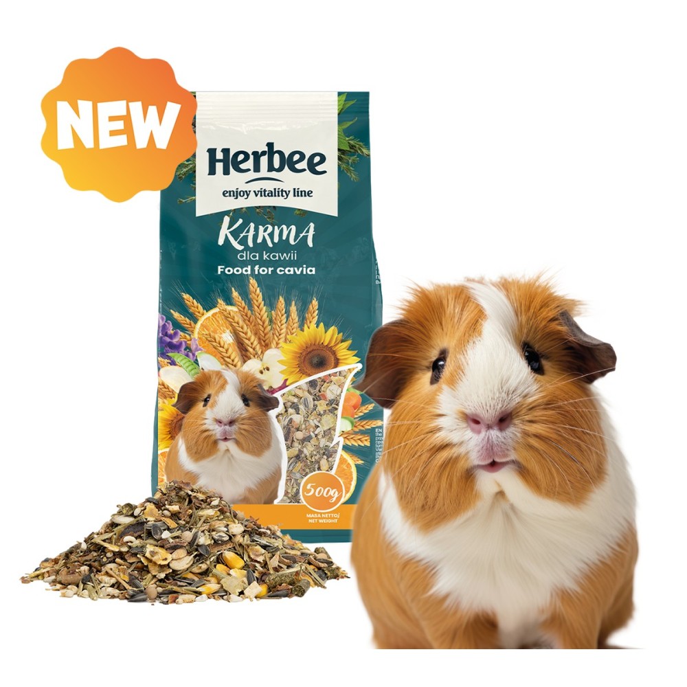 Herbee Rodensroot 500gr Πλήρης Τροφή για Ινδικά Χοιρίδια Cavia/Guinea Pig