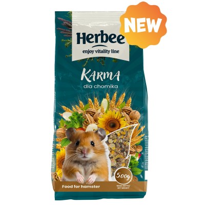 Herbee Rodensroot 500gr Πλήρης Τροφή για Χάμστερ
