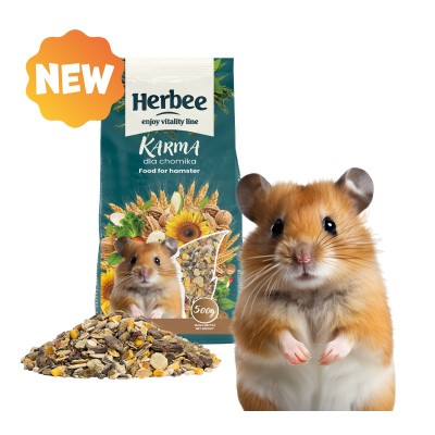 Herbee Rodensroot 500gr Πλήρης Τροφή για Χάμστερ