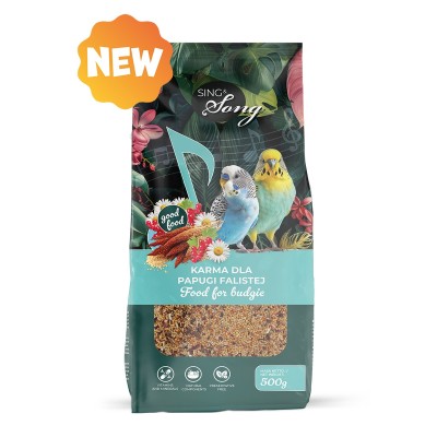 Sing & Song Wildwings 500gr Πλήρης Τροφή για Παπαγαλάκια Budgie Αυστραλίας