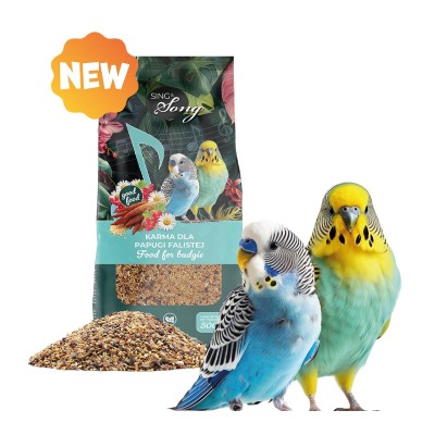 Sing & Song Wildwings 500gr Πλήρης Τροφή για Παπαγαλάκια Budgie Αυστραλίας